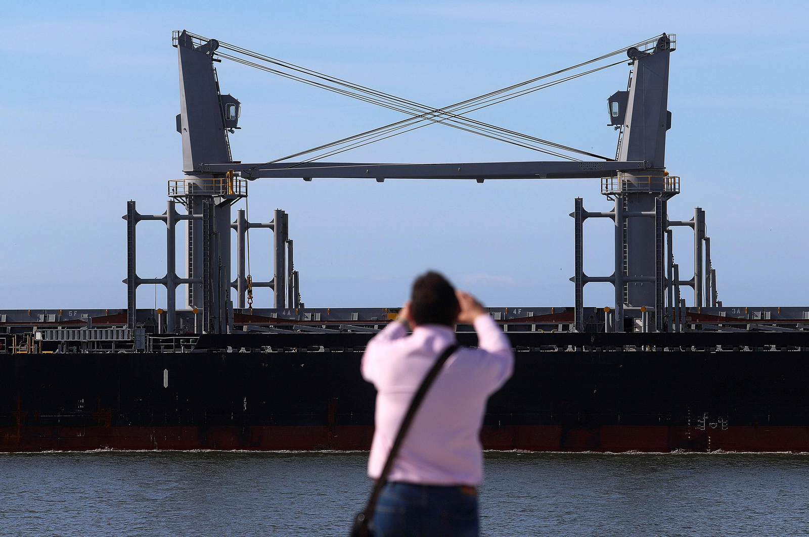 Imágenes de la inauguración de la ampliación norte del Muelle Sur del Puerto de Huelva