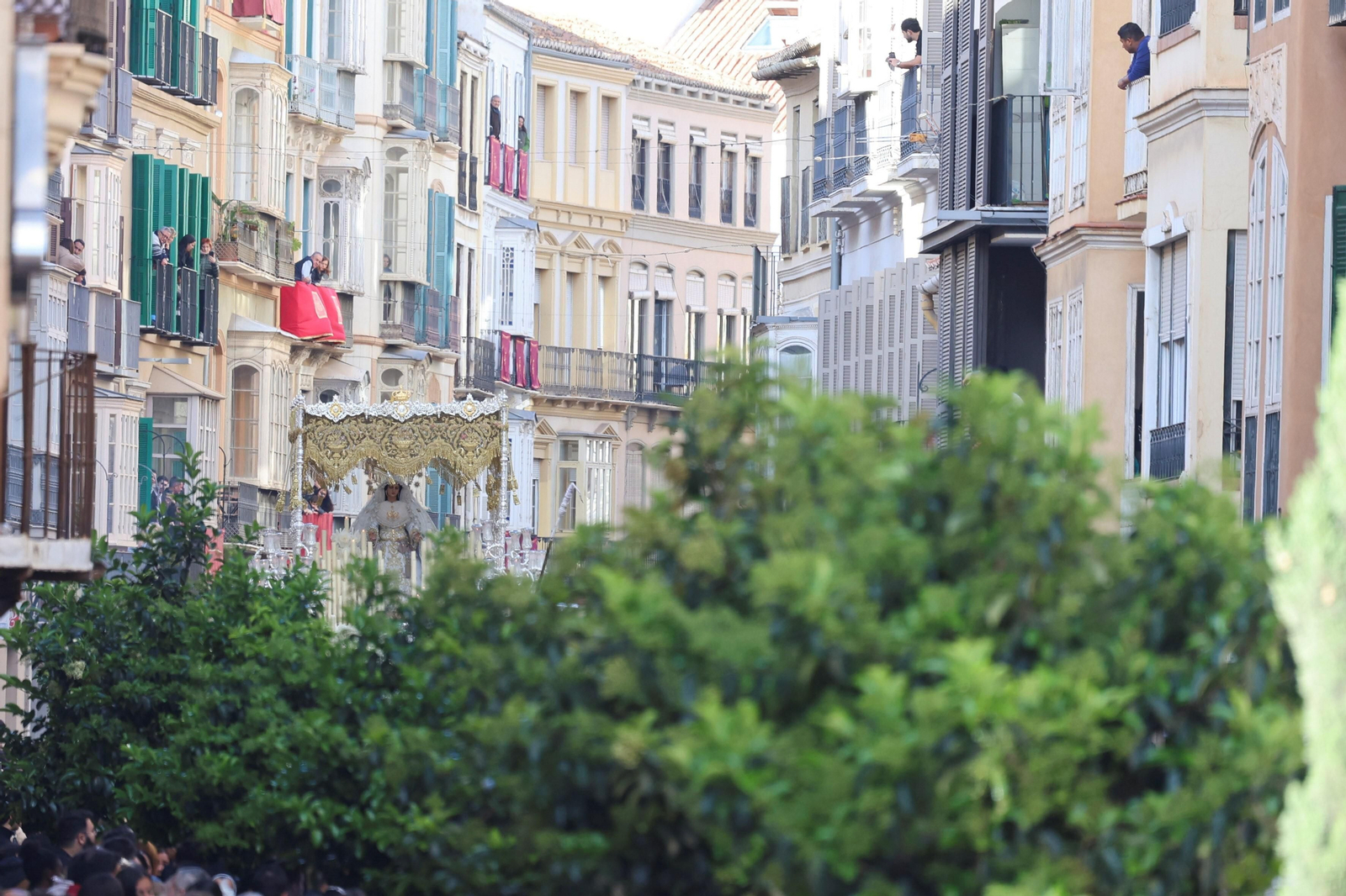 El Rocío en el Martes Santo de Málaga, en fotos