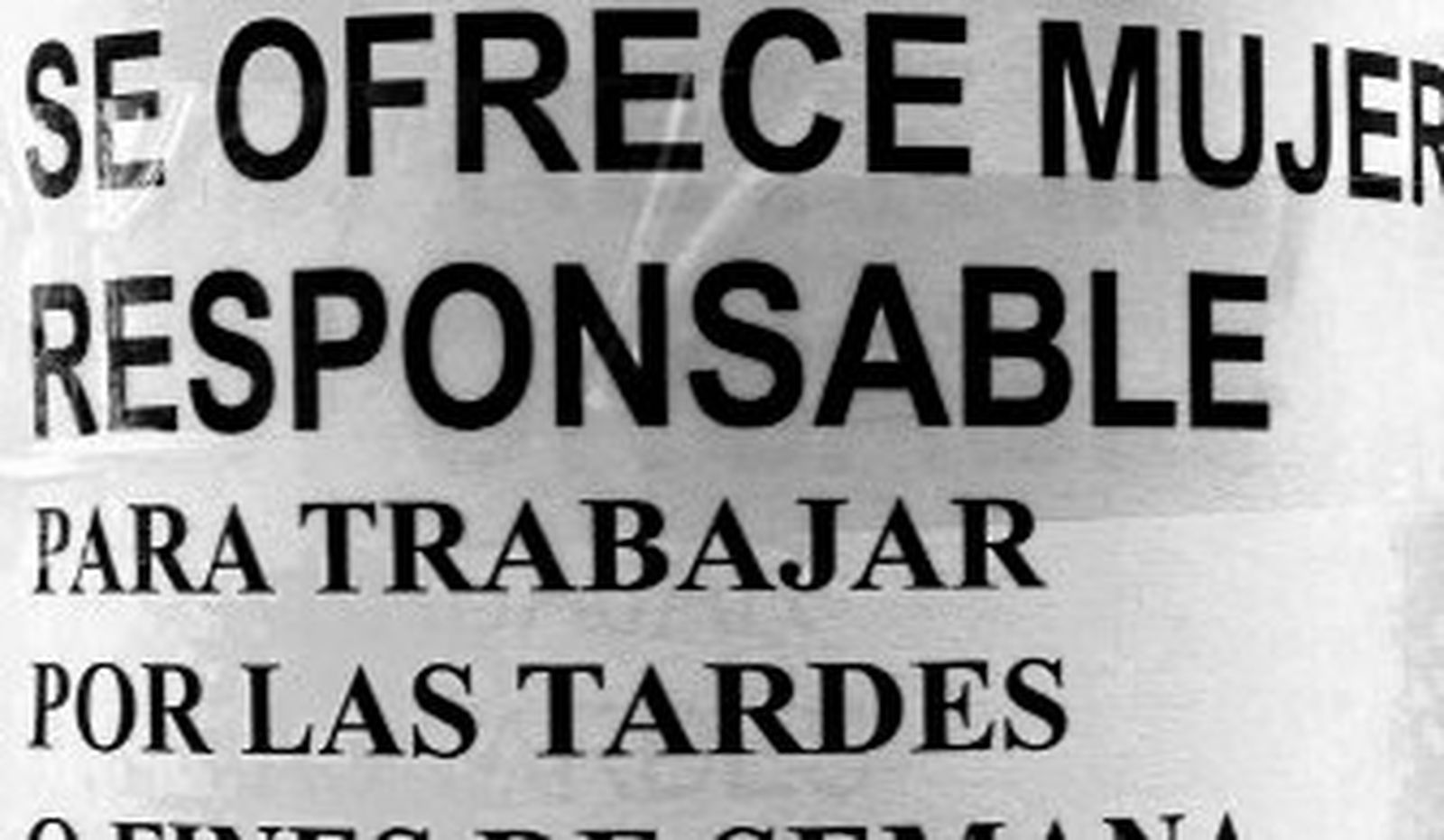 La 'chacha' ya no está en casa