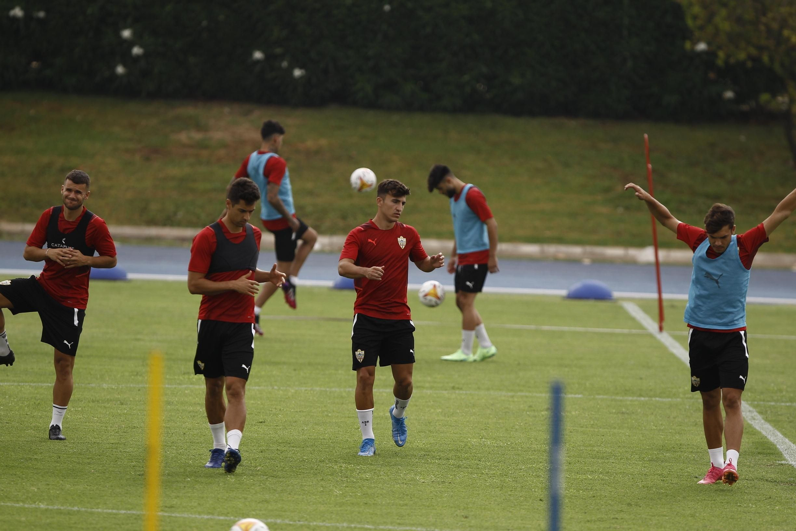 Fotogalería entrenamiento U.D. Almería