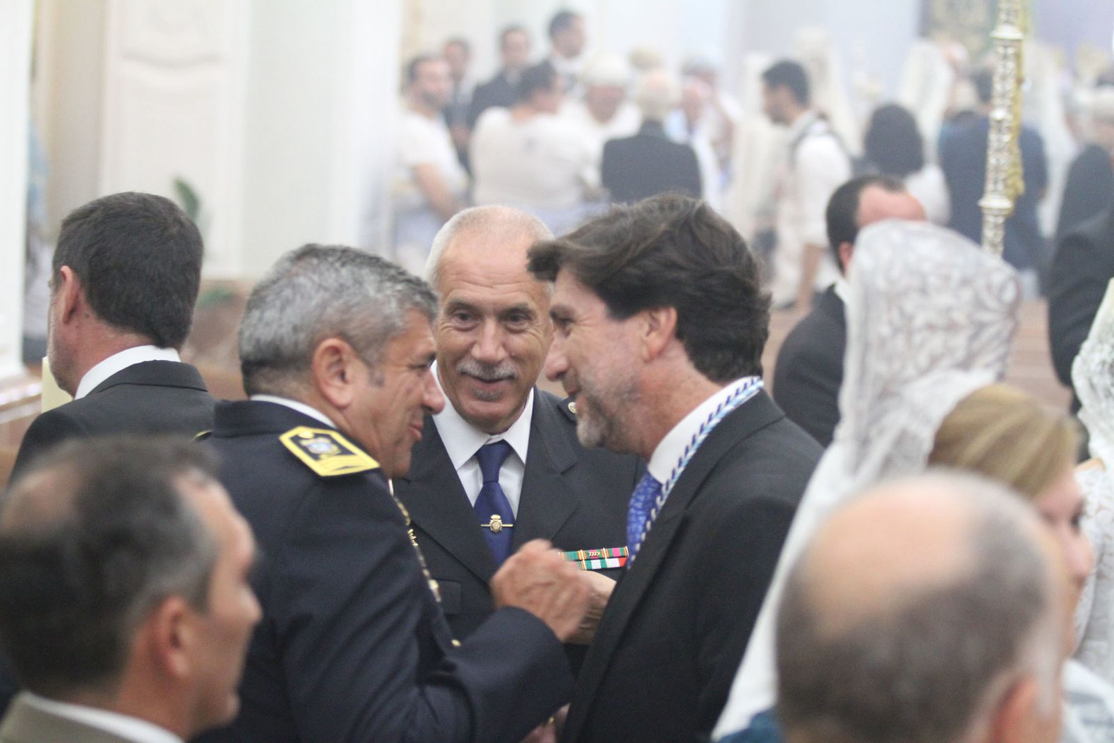 Procesión solemne de la Virgen de la Cinta.