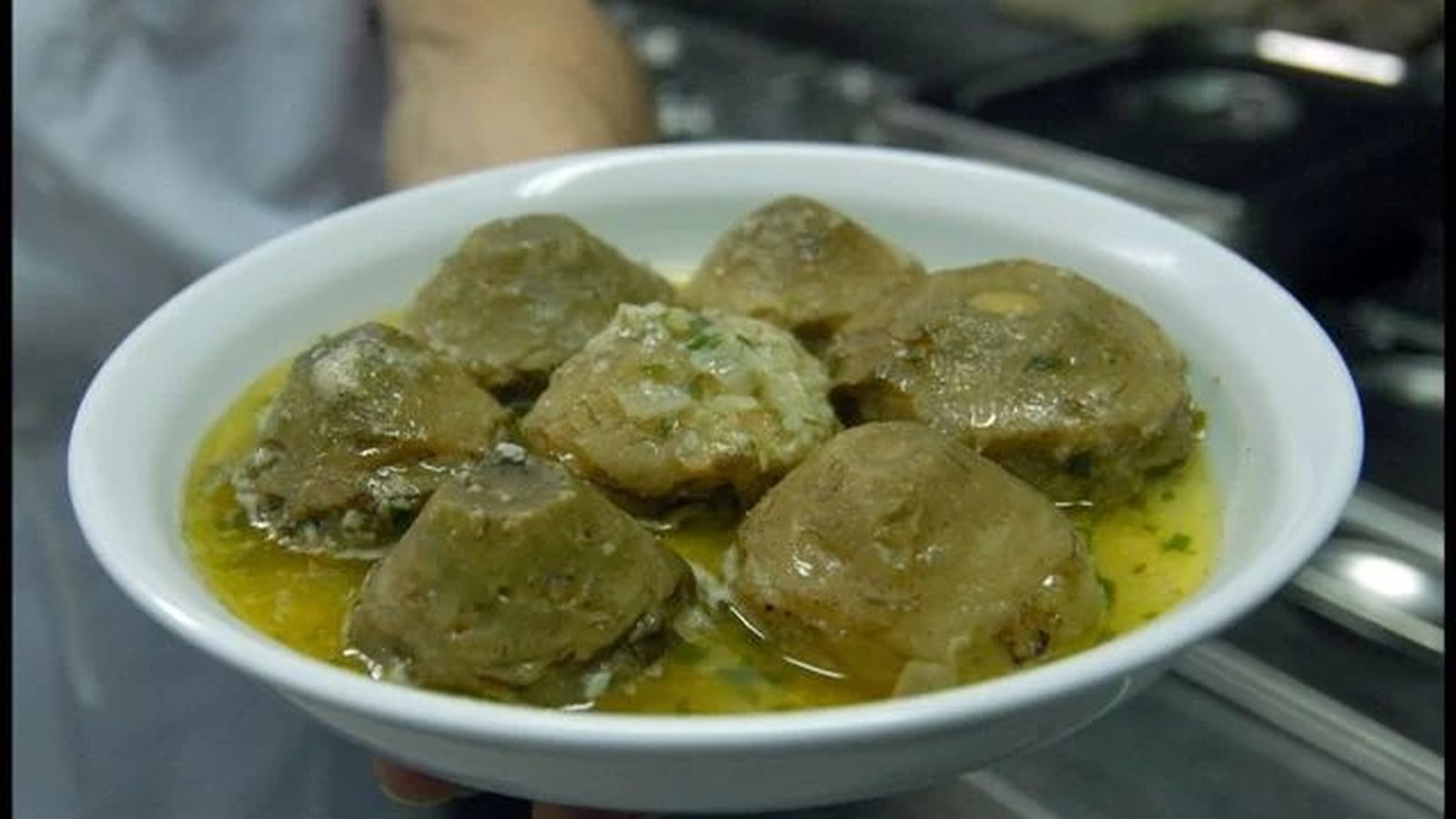 Alcachofas al estilo del Bar Juanito.