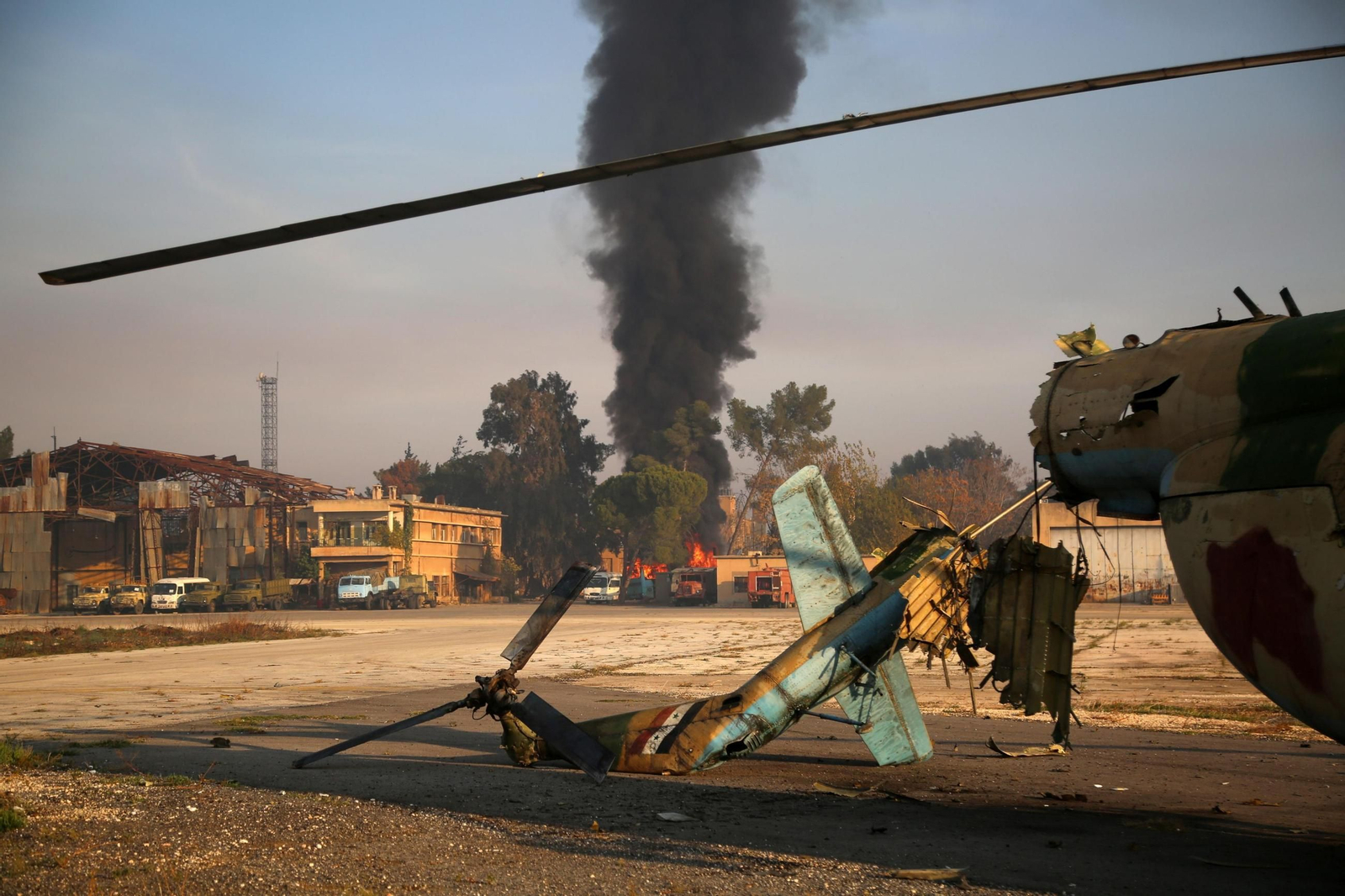 Las impactantes imágenes de los rebeldes sirios tomando Alepo