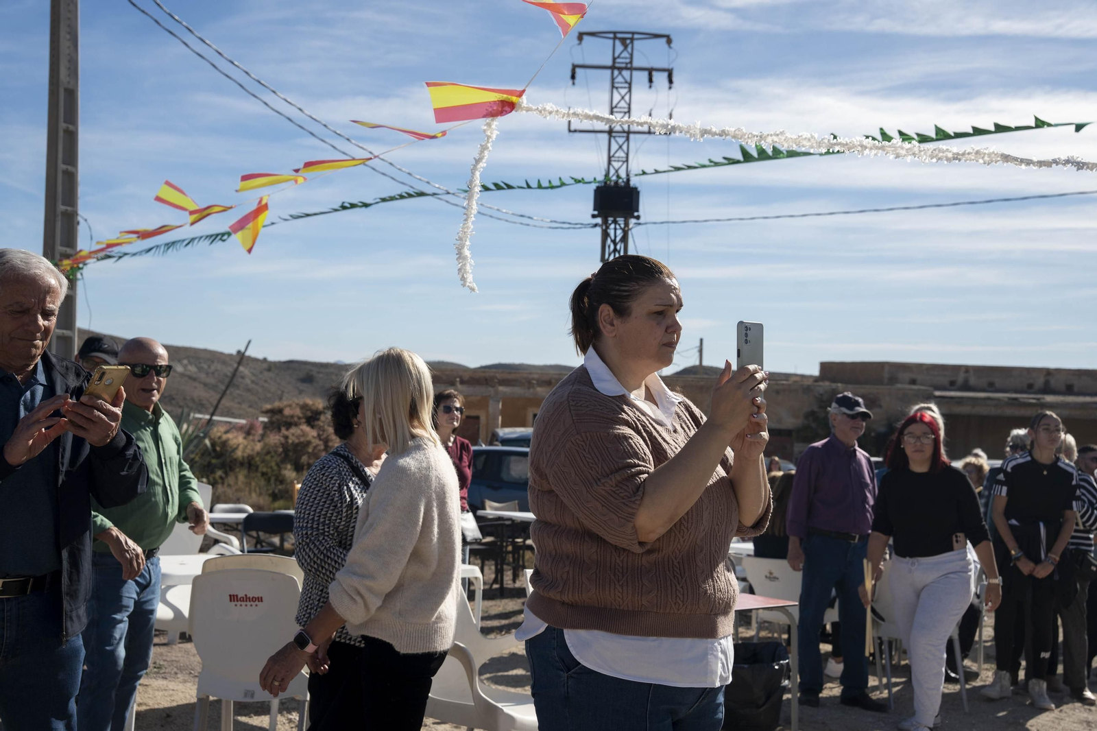 Las imágenes de la romería en Cuevas de Los Úbeda