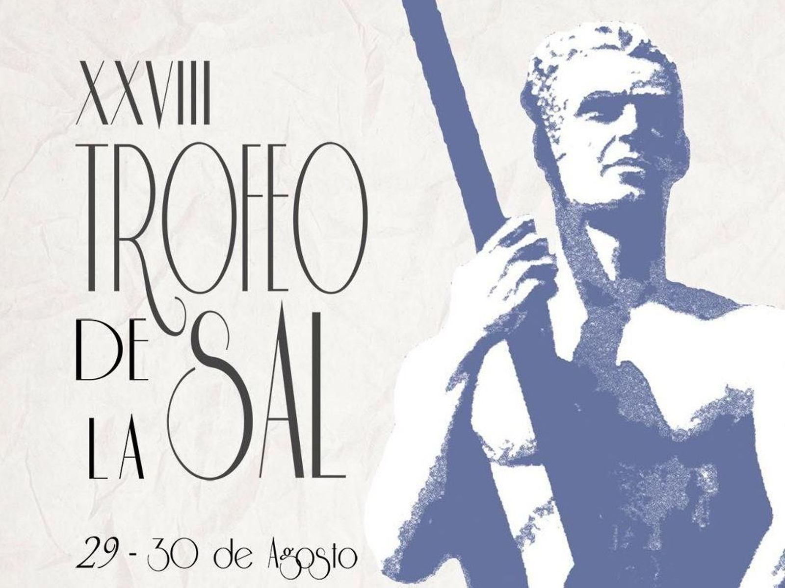 Detalle del cartel de la próxima edición de este trofeo.