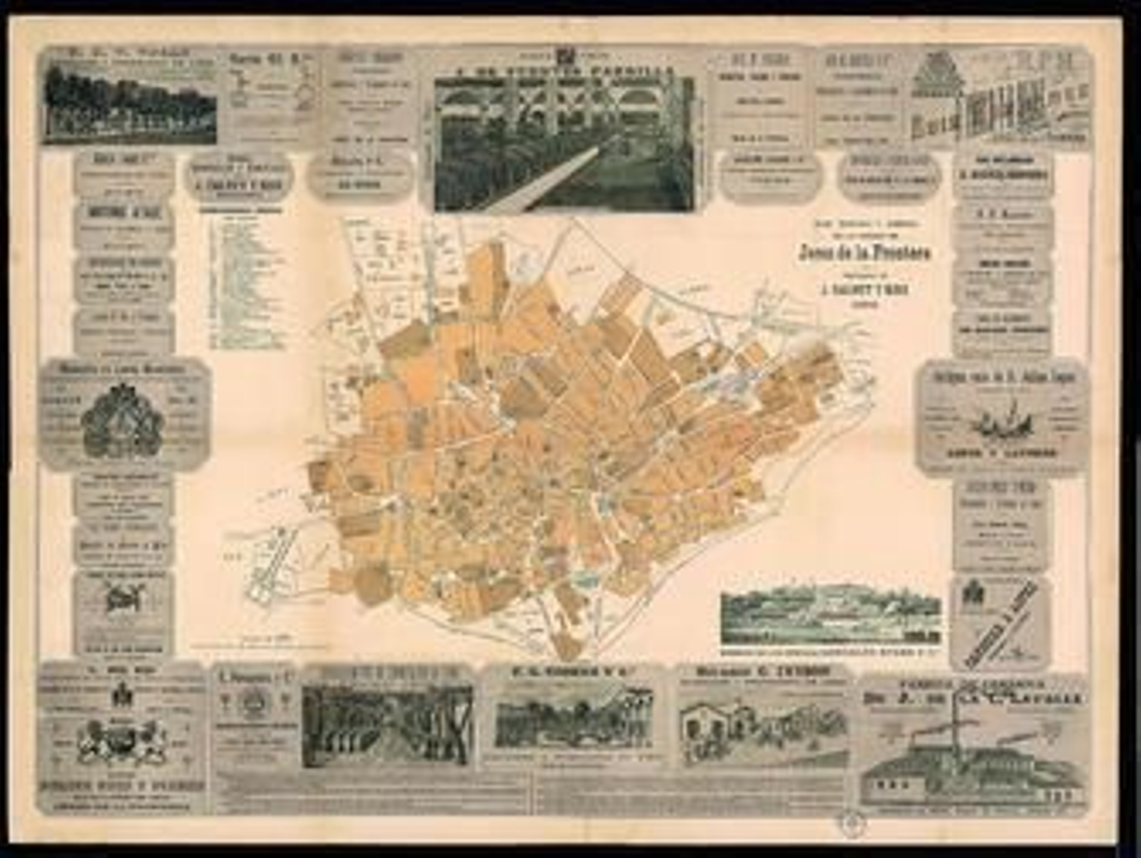 Imagen del mapa del Instituto Cartográfico y Geológico de Cataluña.