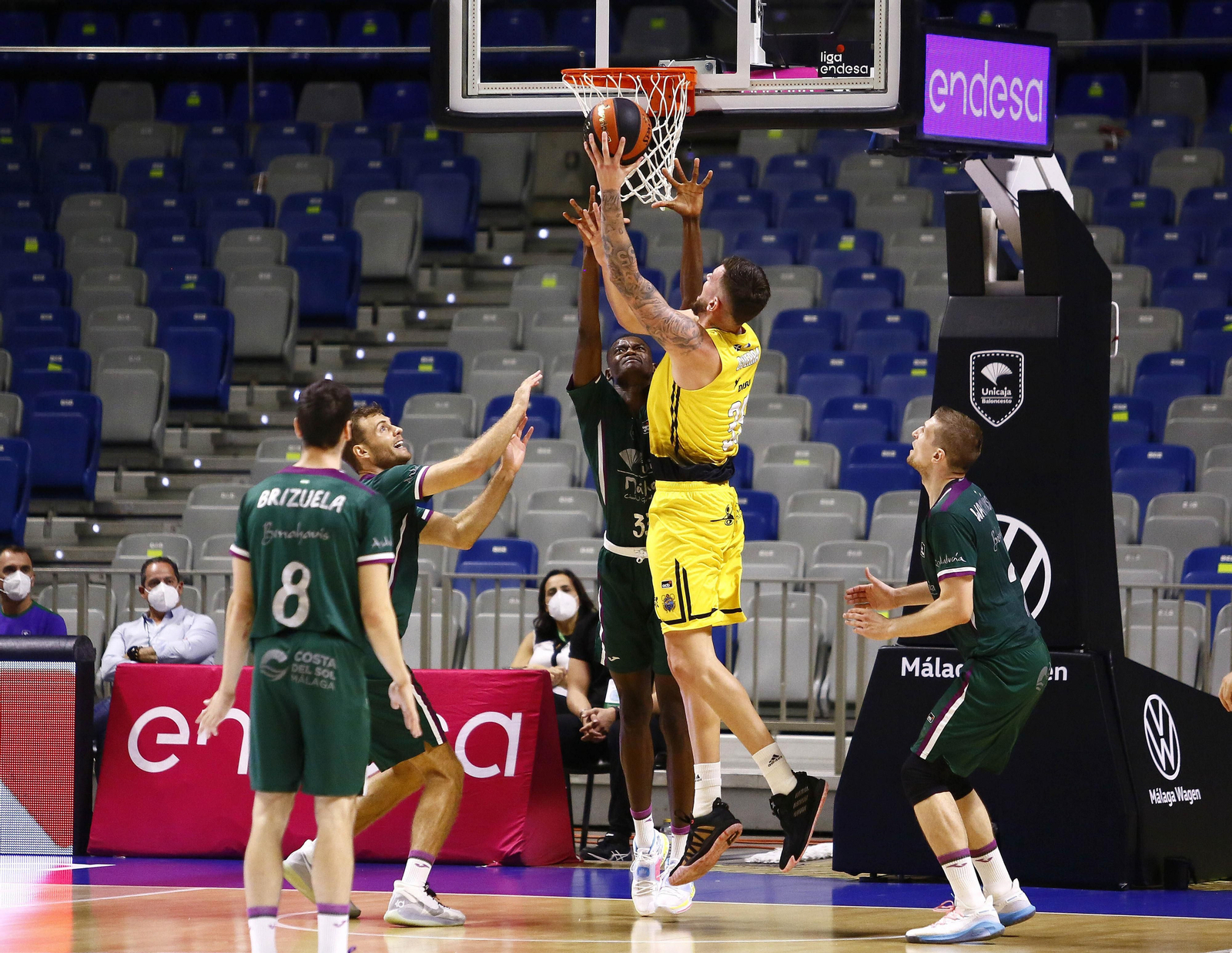 Las fotos del Unicaja-Iberostar Tenerife