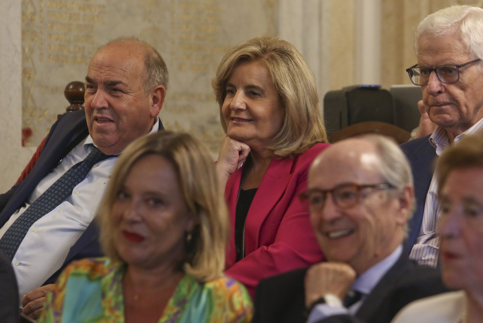 Homenaje a Celia Villalobos en el Ayuntamiento de Málaga (fotos)