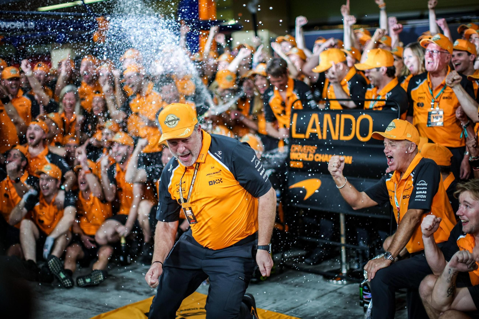 Las fotos del título mundial de Lando Norris en la Fórmula 1