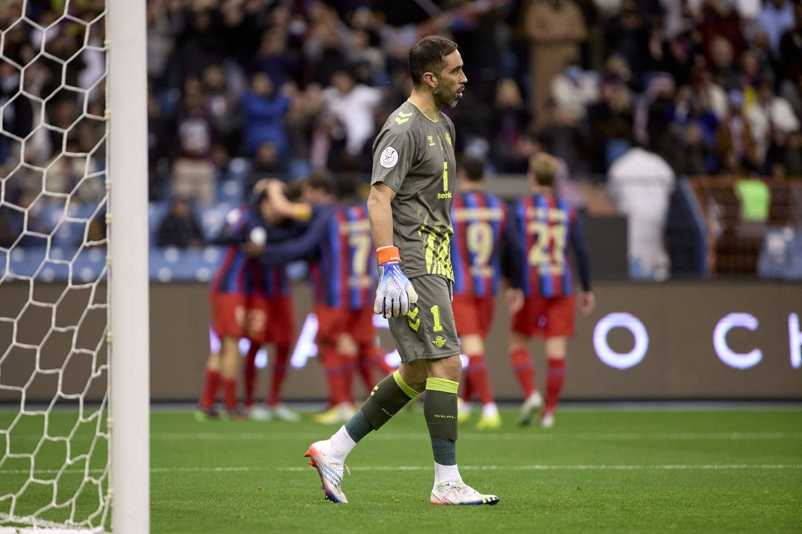 Las fotos de la primera parte del Betis - Barcelona