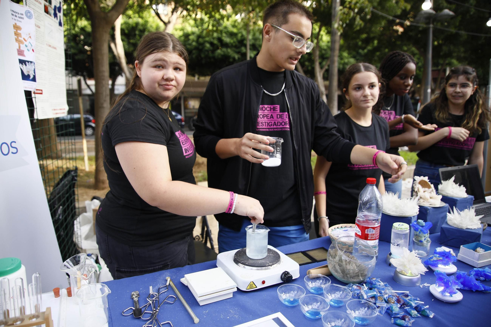 Las mejores imágenes de la Noche de los investigadores