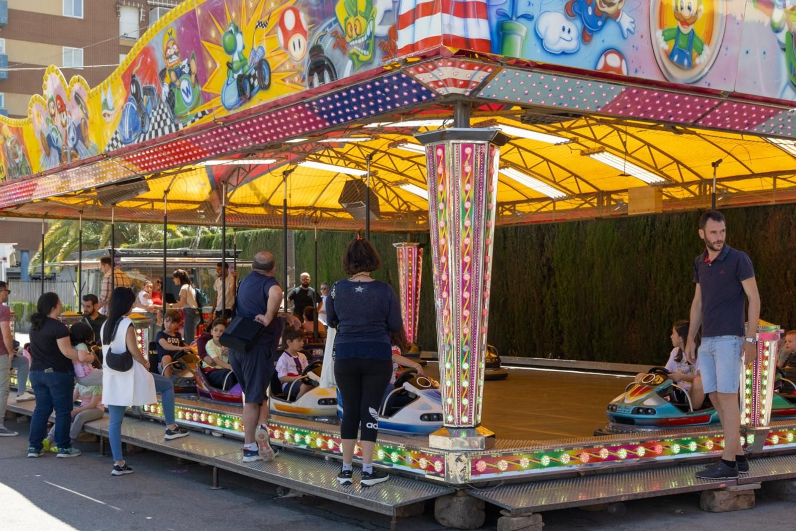 Domingo en las fiestas del barrio del Bulevar.