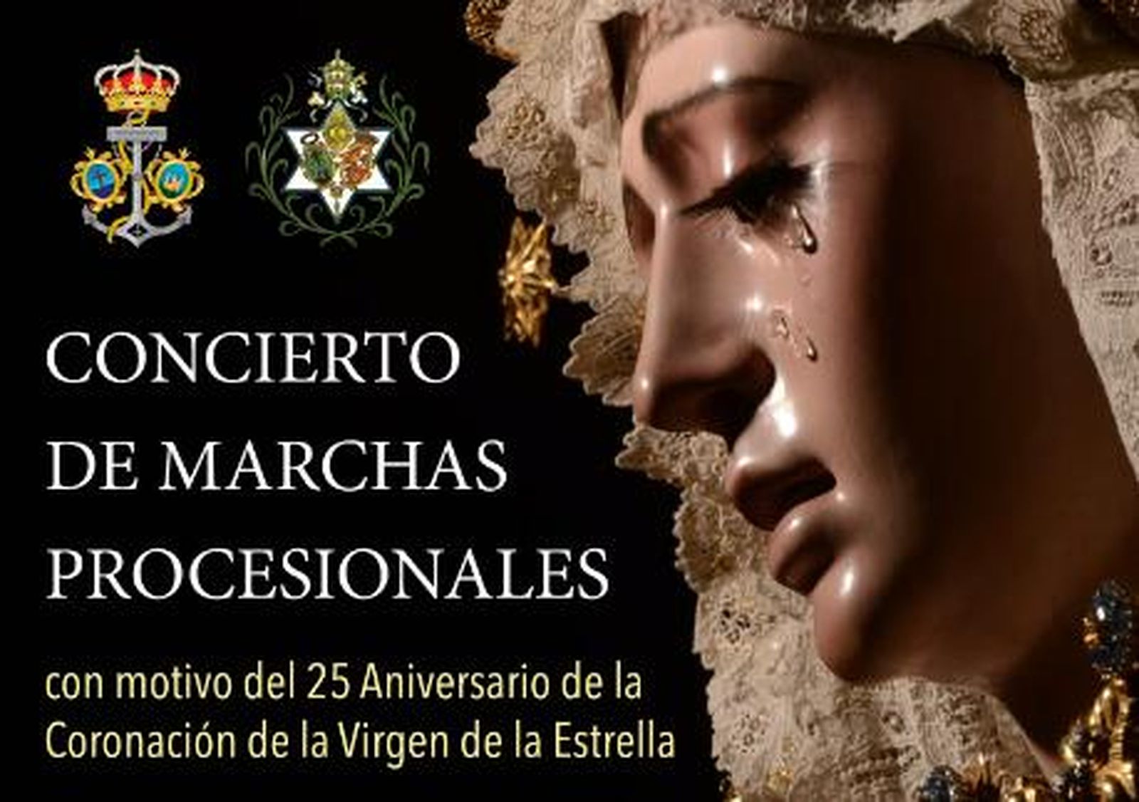 Cartel anunciador del concierto