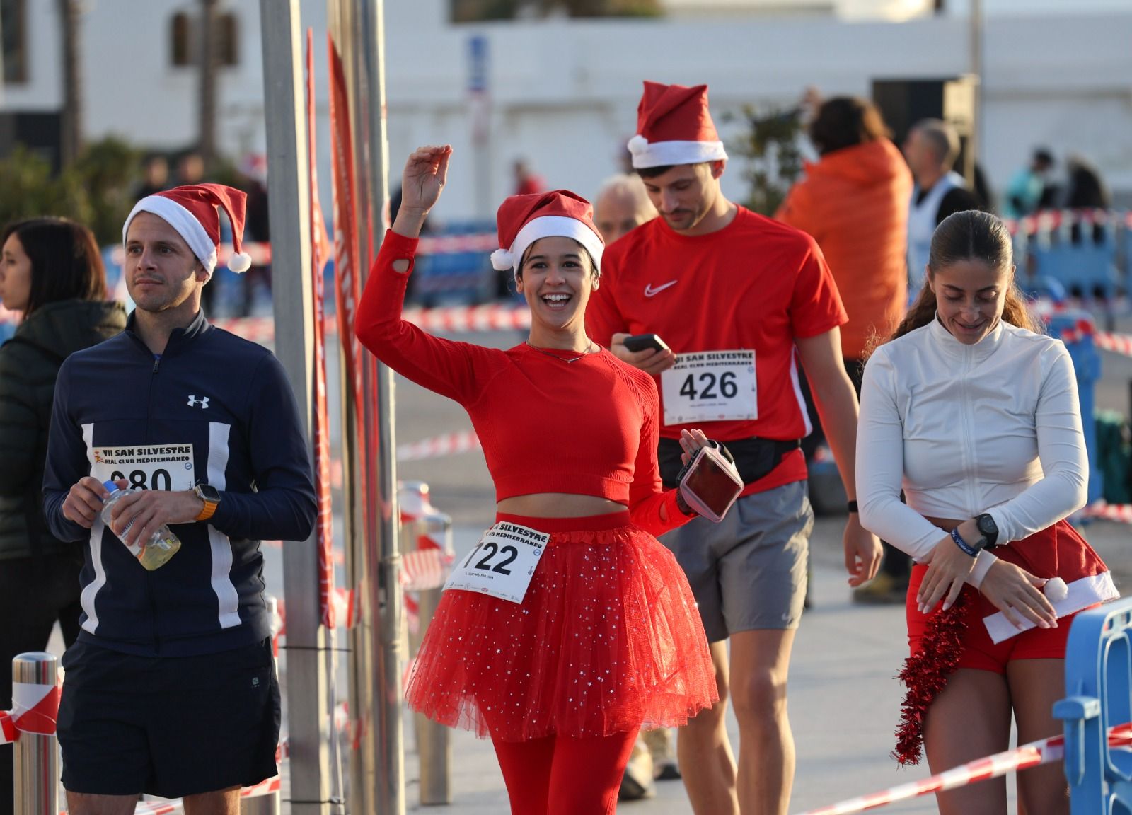 Las fotos de la San Silvestre del Real Club Mediterráneo en Málaga