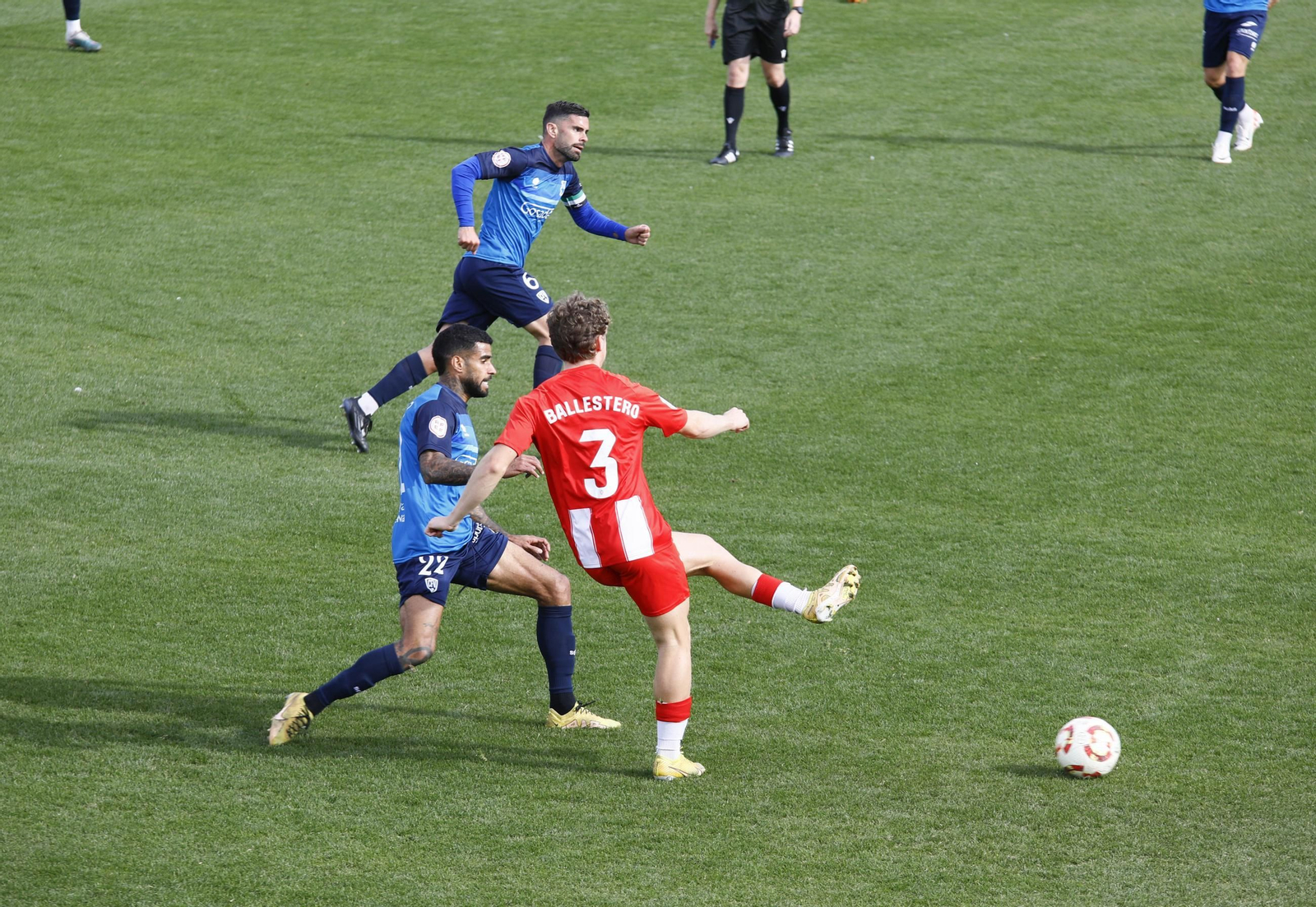 Imágenes del partido entre Almeria B contra Villanovense de segunda RFEF
