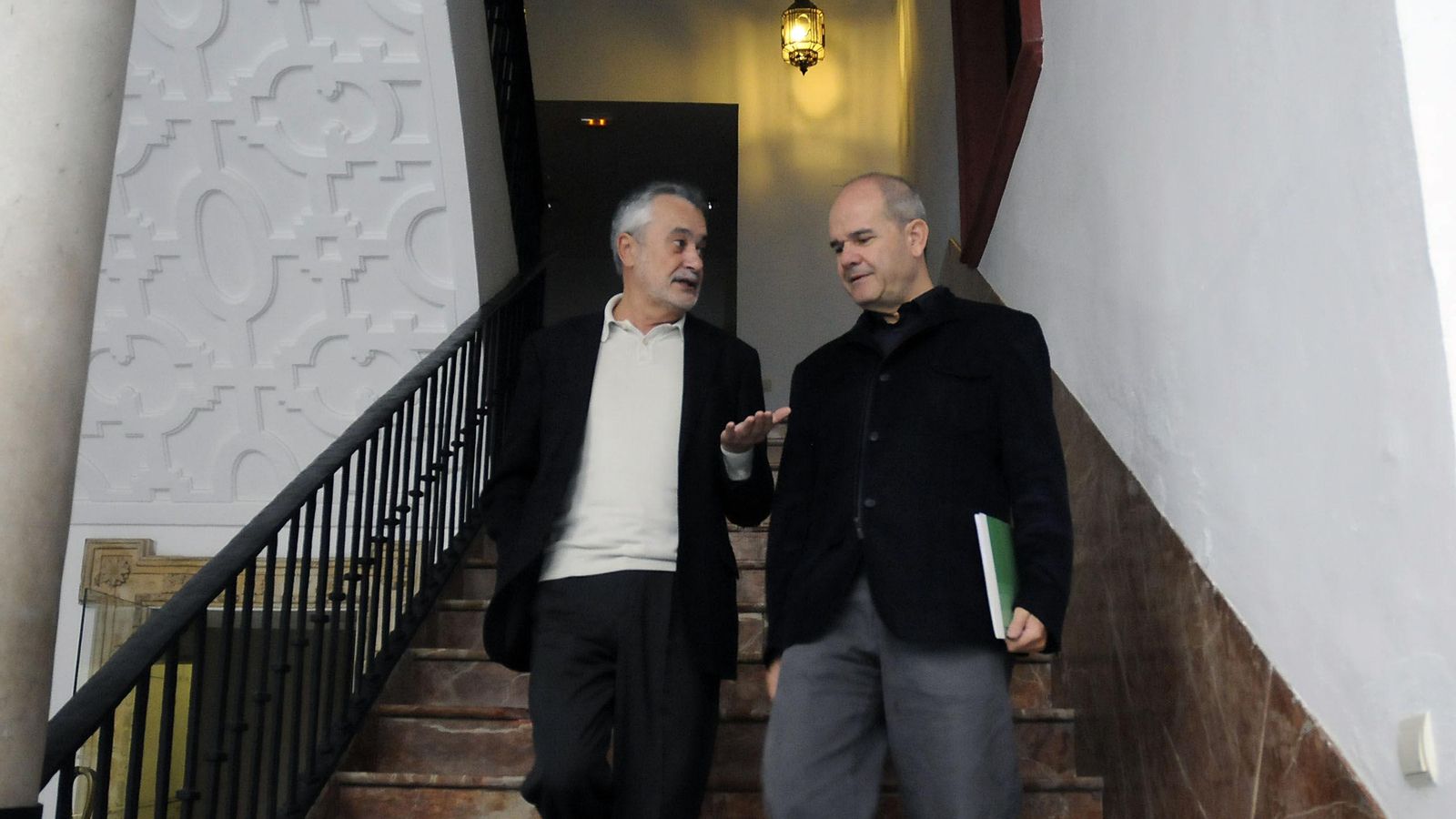 Manuel Chaves y José Antonio Griñán.