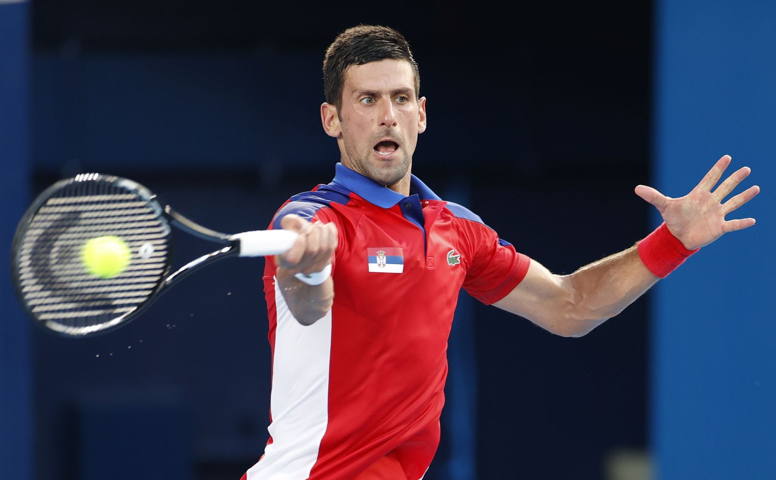 Las fotos del Davidovich-Djokovic