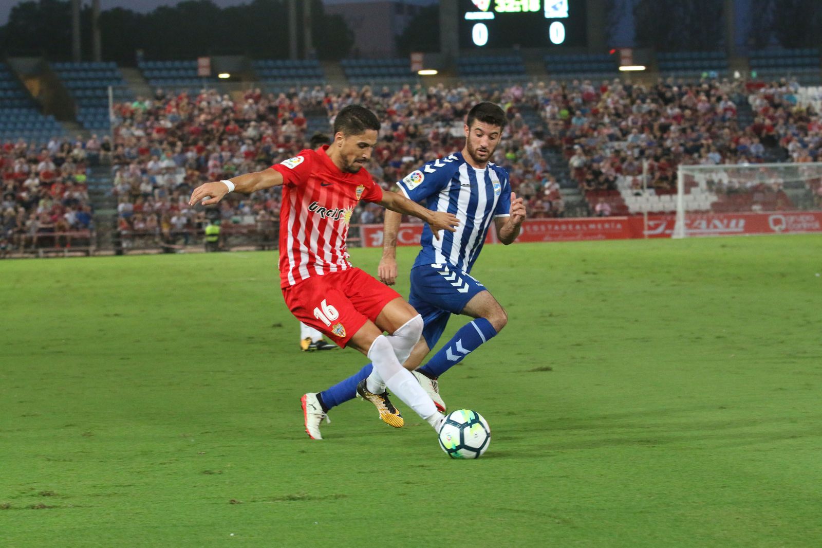 Las imágenes del Almería-Lorca
