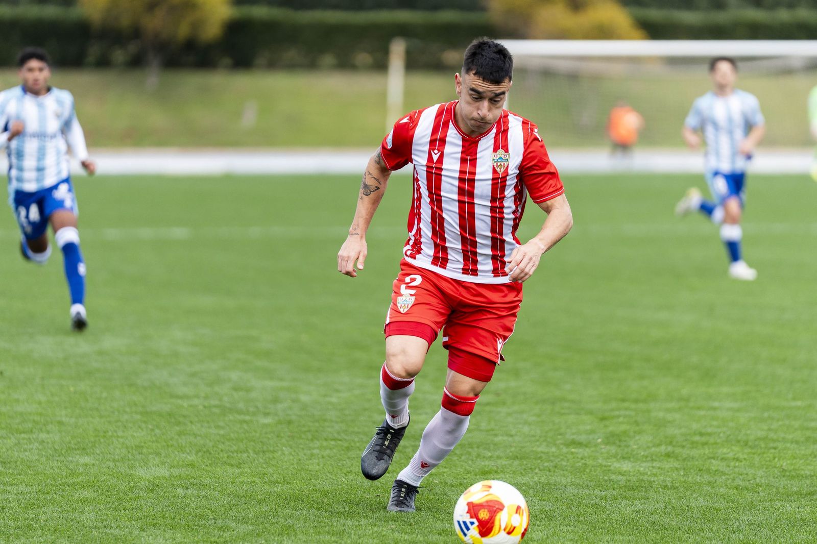 Las imágenes del Almería B y Atlético Malagueño en el Anexo de los Juegos Mediterráneos