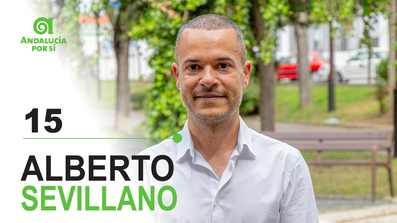 15. Alberto Sevillano. Enfermero en el Servicio Andaluz de Salud y Máster en Economía de la Salud y Dirección de Organizaciones Sanitarias. 40 años.