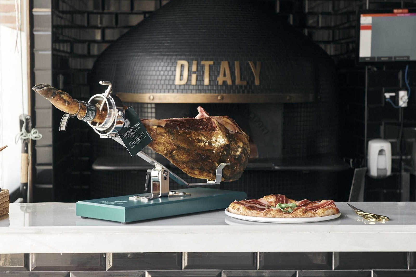 La pizza La Jabugo de Ditaly La pizza La Jabugo de Ditaly