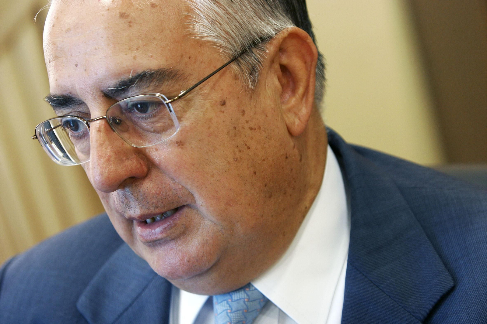 Francisco de Paula Molina, en su etapa al frente del Unicaja