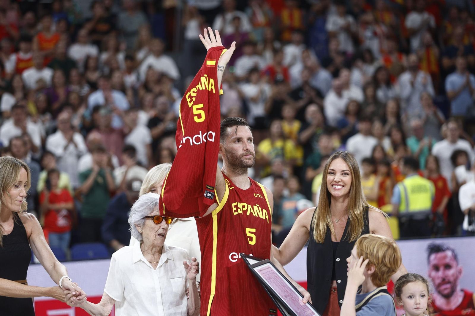 Alberto Díaz, en el homenaje a Rudy y en la lanzadera a París