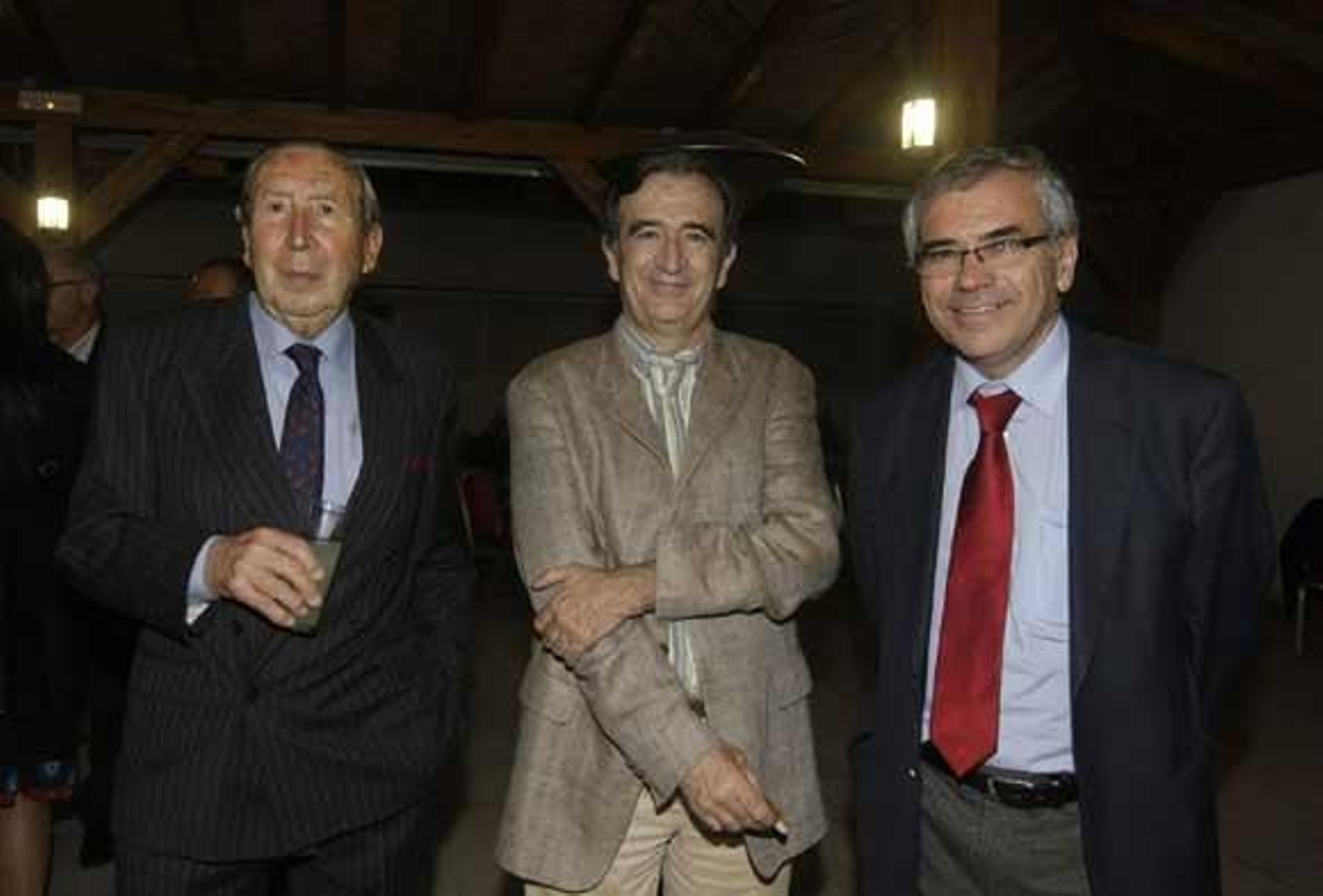 Solomon Seruya, Vicente Granados, presidente del observatorio Territorial de Andalucía y Juan María de la Cuesta (Comport)./Fotos:Erasmo Fenoy

Foto: Erasmo Fenoy