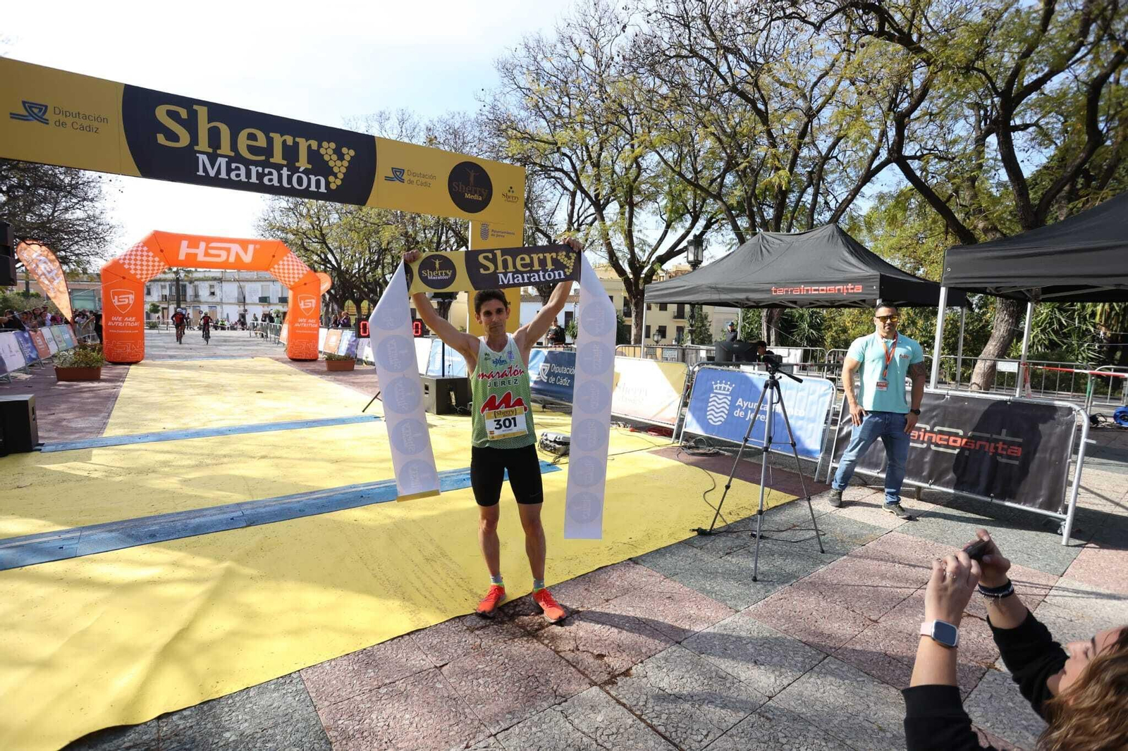 Imágenes de la V Sherry Maratón de Jerez