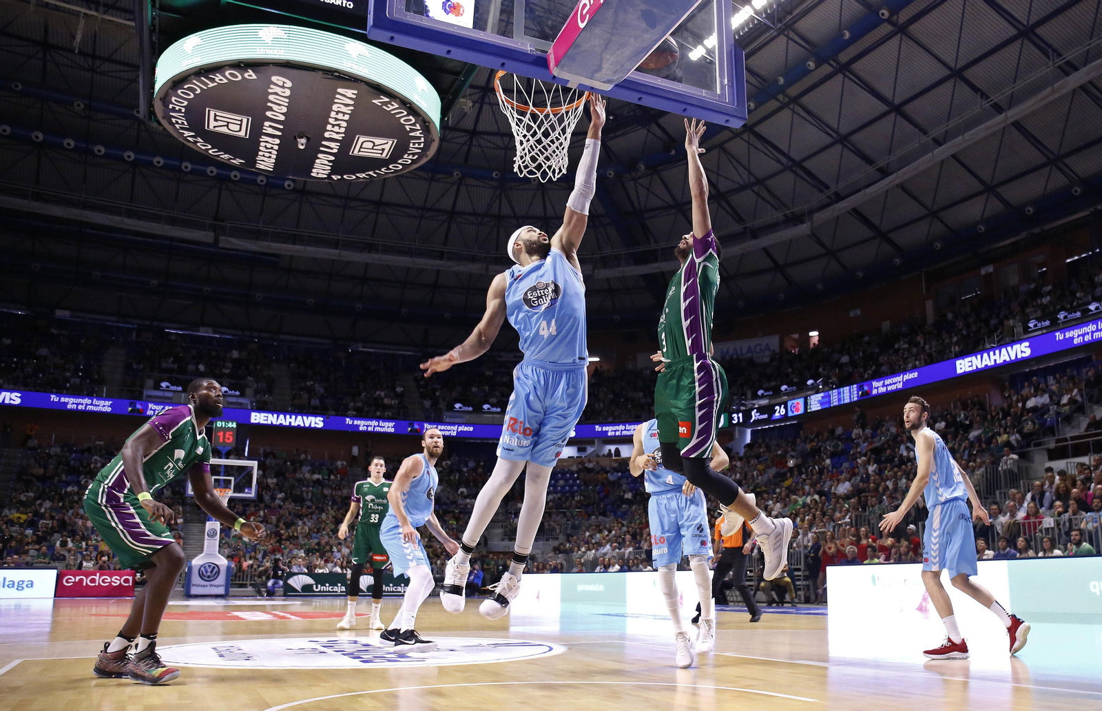 Las imágenes del Unicaja-Cafés Candelas Breogán