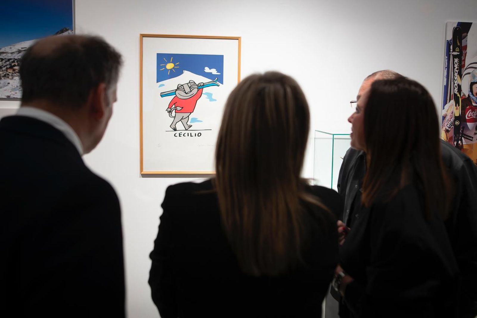 Fotos: la exposición del 30 aniversario de los Campeonatos del Mundo de Esquí Alpino en Granada