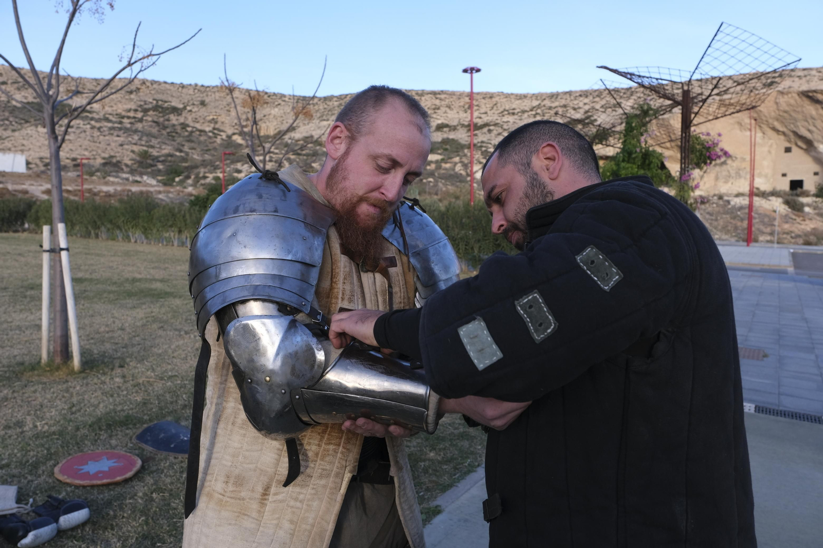 Fotogalería de los combates medievales en Almería