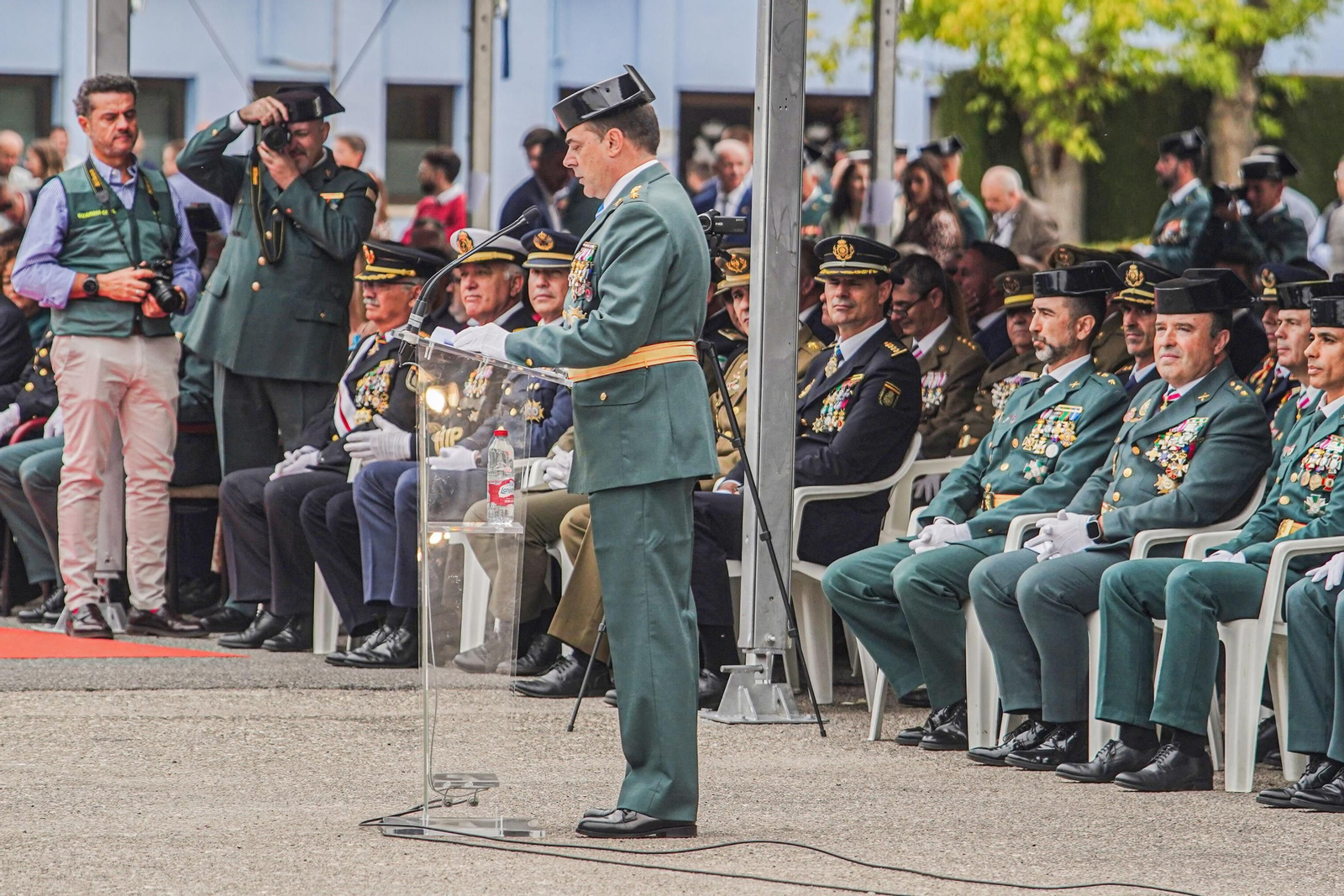 Así fueron los actos en honor a la patrona de la Guardia Civil en Granada