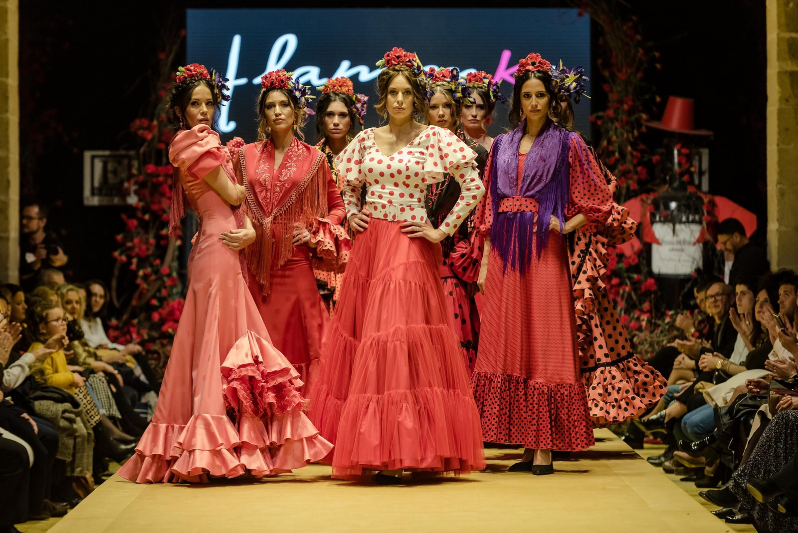 Imágenes de la segunda jornadas de la 'Pasarela Flamenca 2020'
