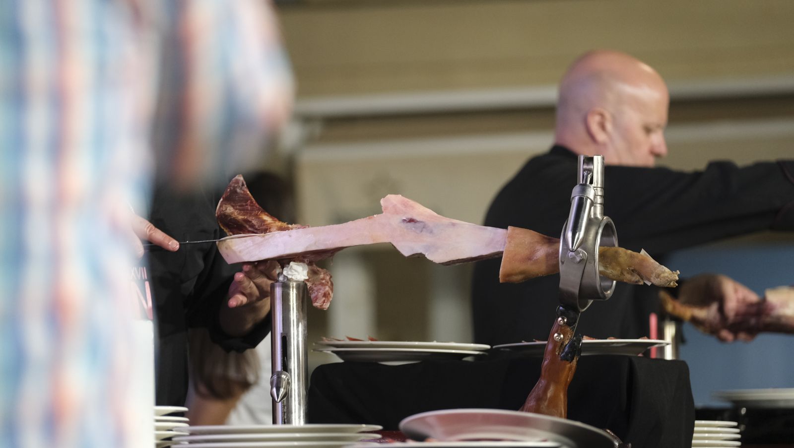 Imágenes del Concurso Nacional de Cortadores de Jamón de Serón