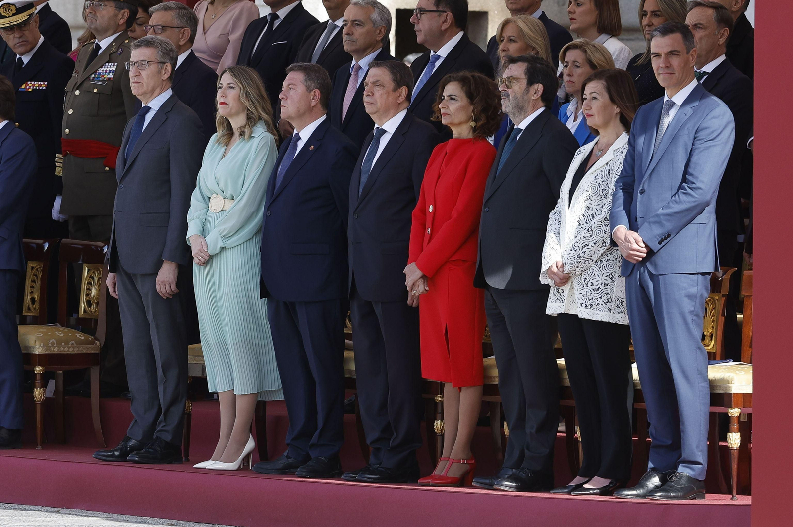 Los Reyes presiden los actos del bicentenario de la Policía Nacional