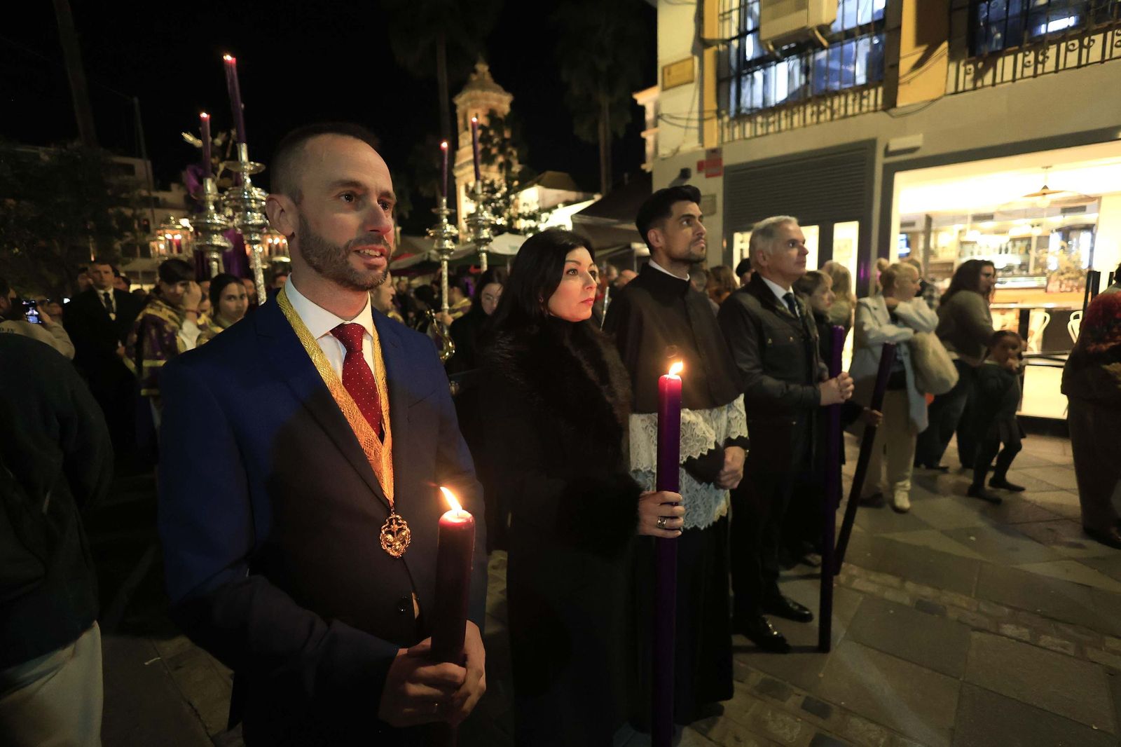 Las fotos del Nazareno en el Vía Crucis Oficial del Consejo de Hermandades de Algeciras
