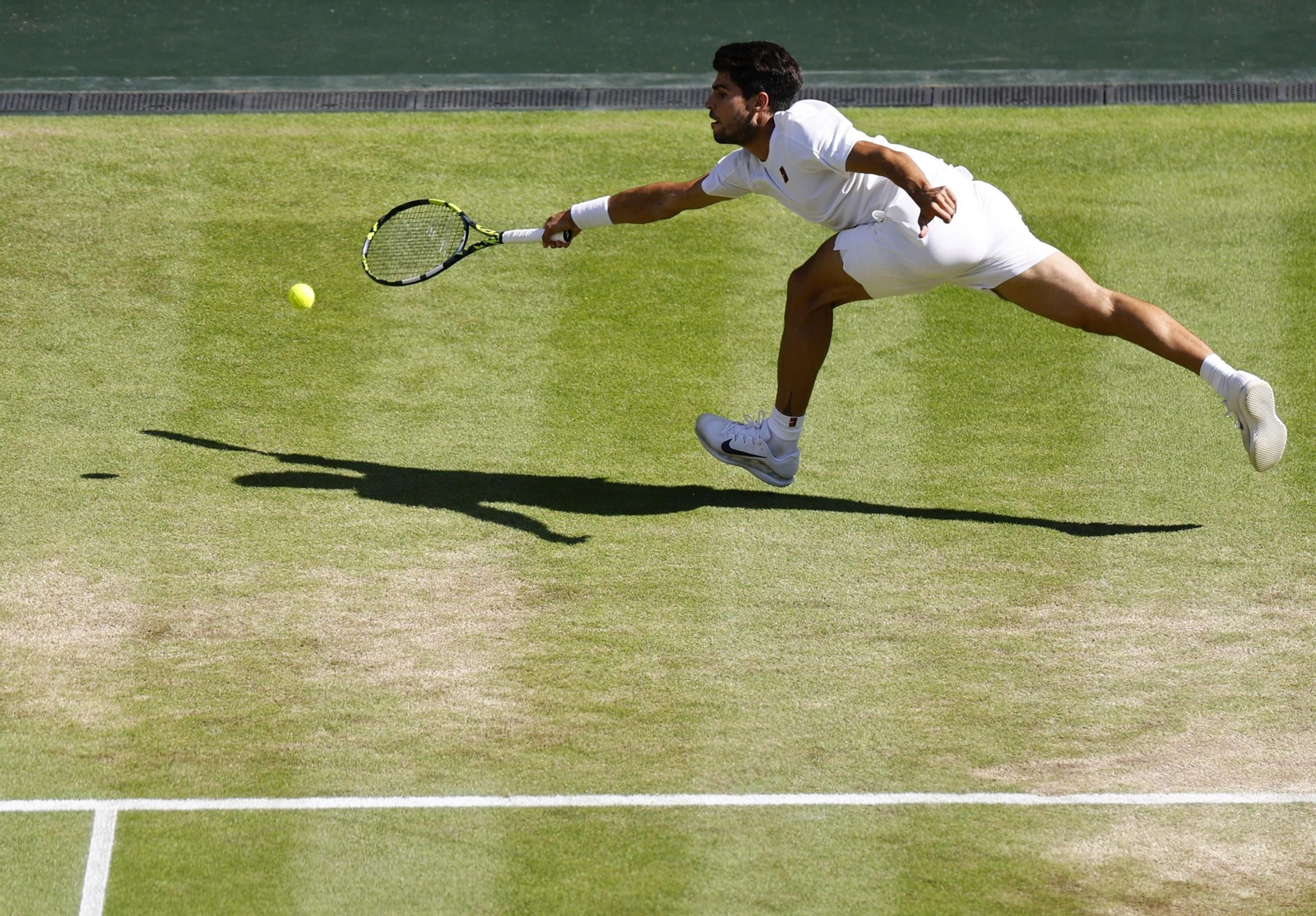 Las fotos del pase de Alcaraz a la final de Wimbledon Las fotos del pase de Alcaraz a la final de Wimbledon