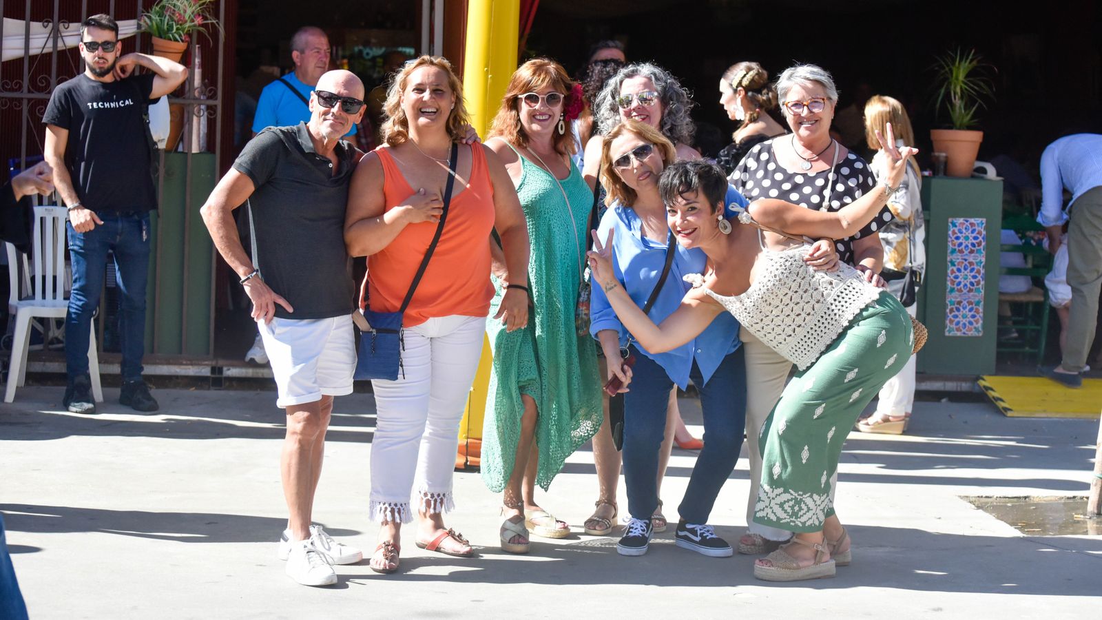 Fotos del miercoles en la Feria Real de Algeciras Dia de la Mujer