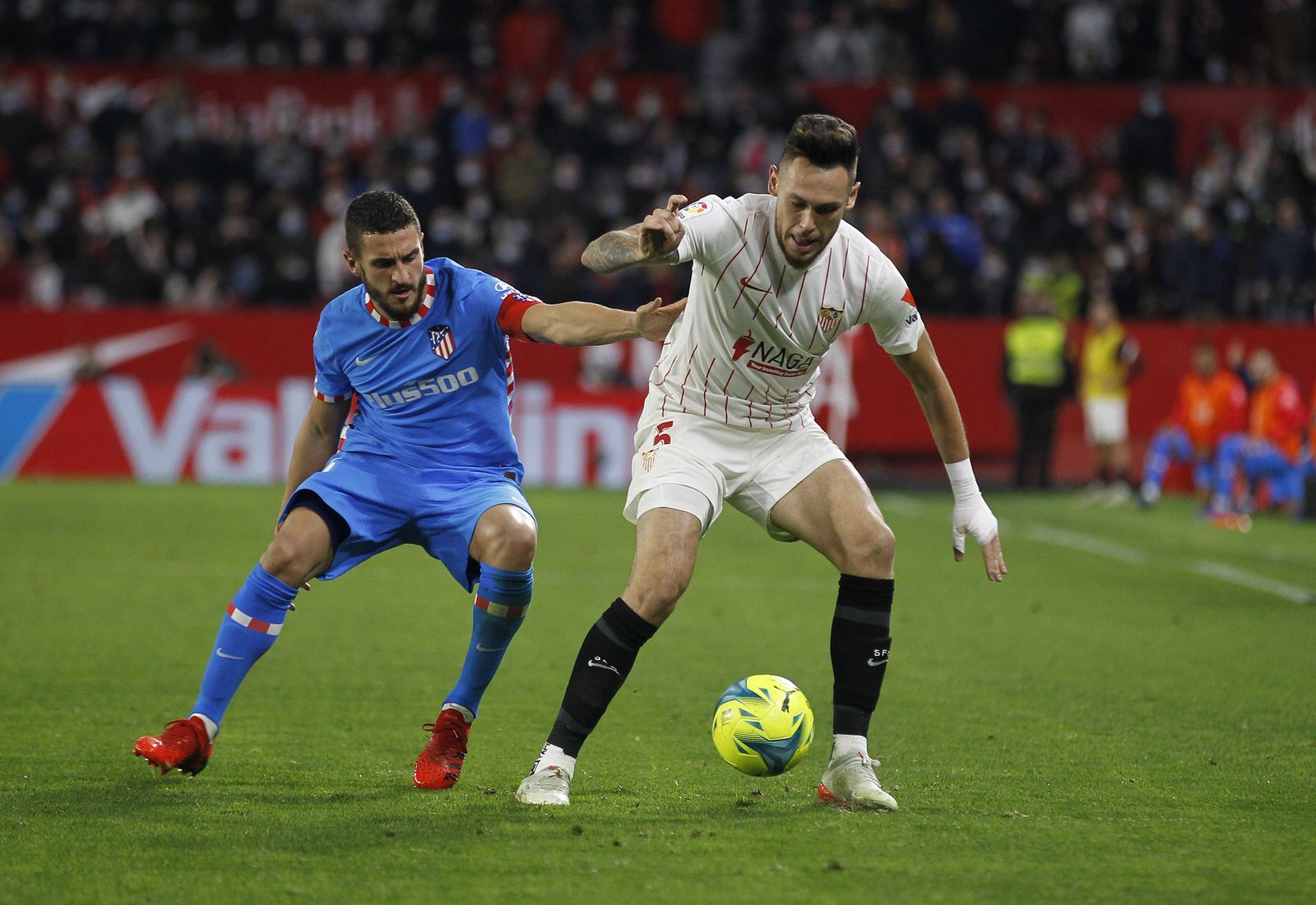 Las imágenes del Sevilla fc-Atlético de Madrid