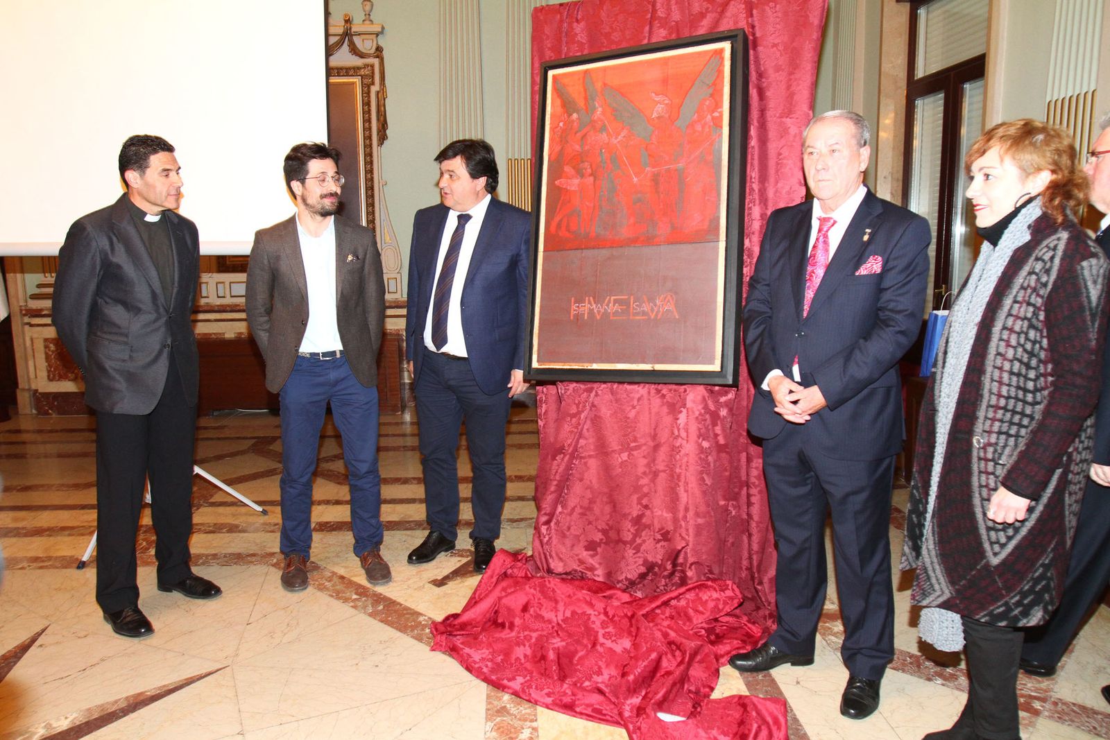 El Cristo de las Cadenas centra el cartel de la Semana Santa de Huelva de 2019
