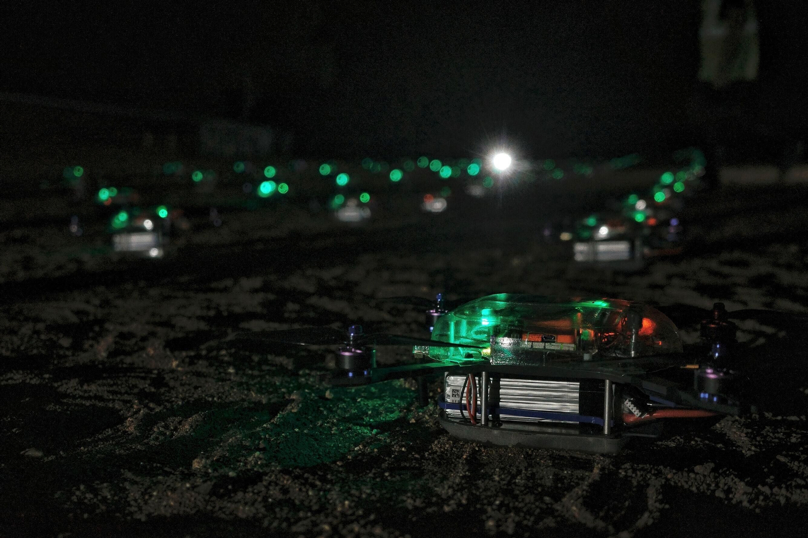 2023. Los drones que protagonizaron el fin de la fiesta