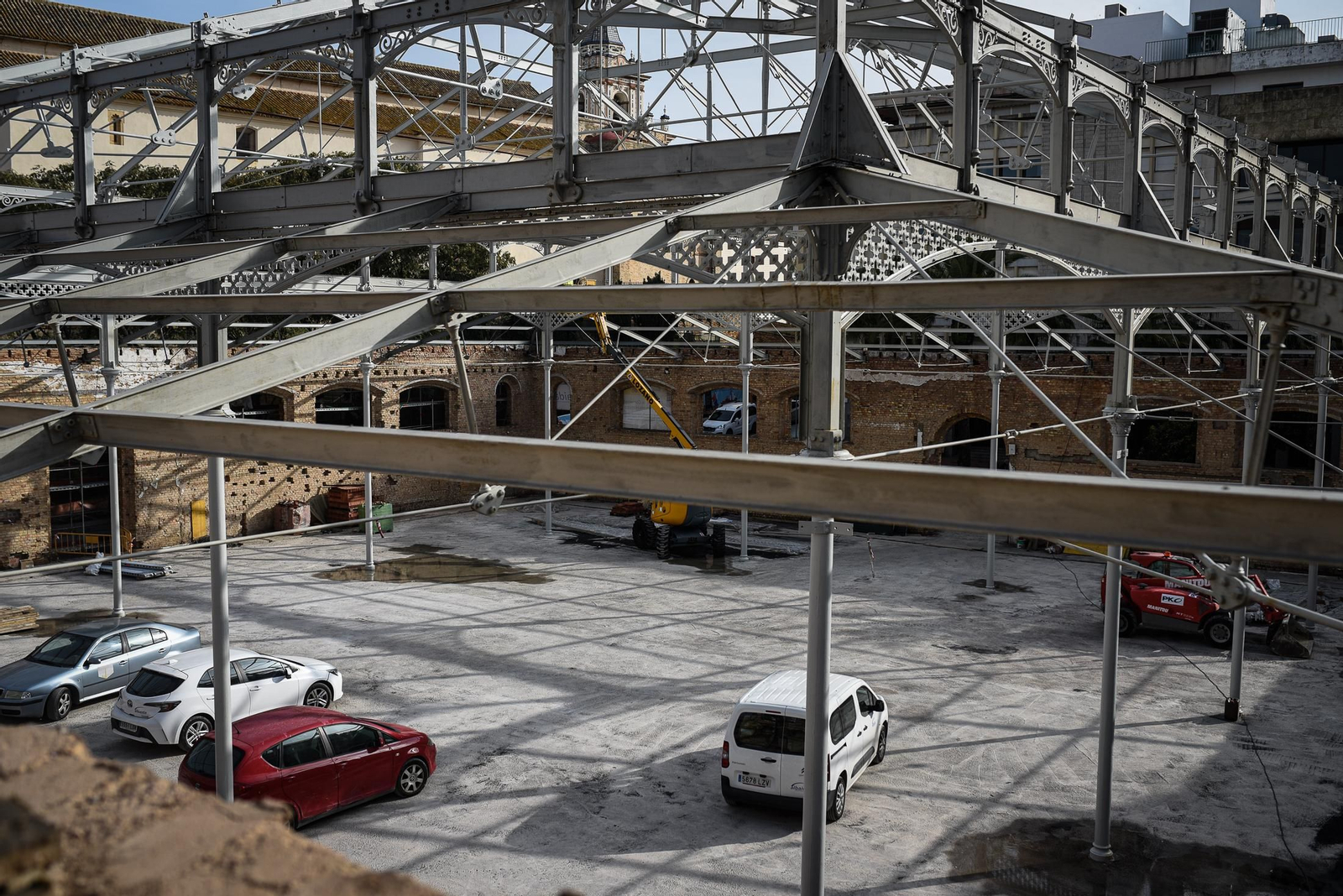 Imágenes de la restauración del edificio de Santa Fe