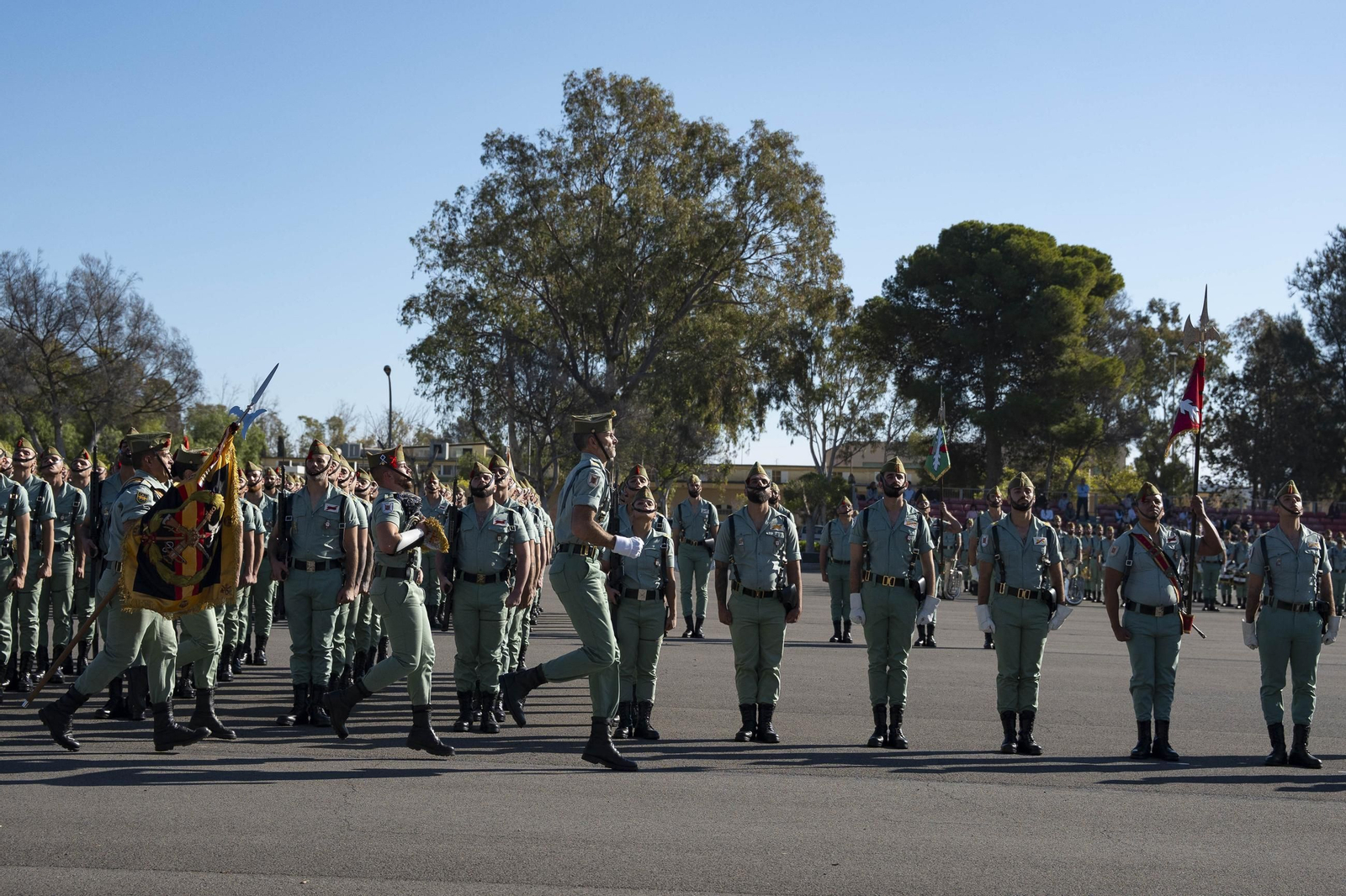 Así conmemora el día de la Inmaculada Concepción la Brigada de la Legión en Almería y despide al contingente que parte a Eslovaquia