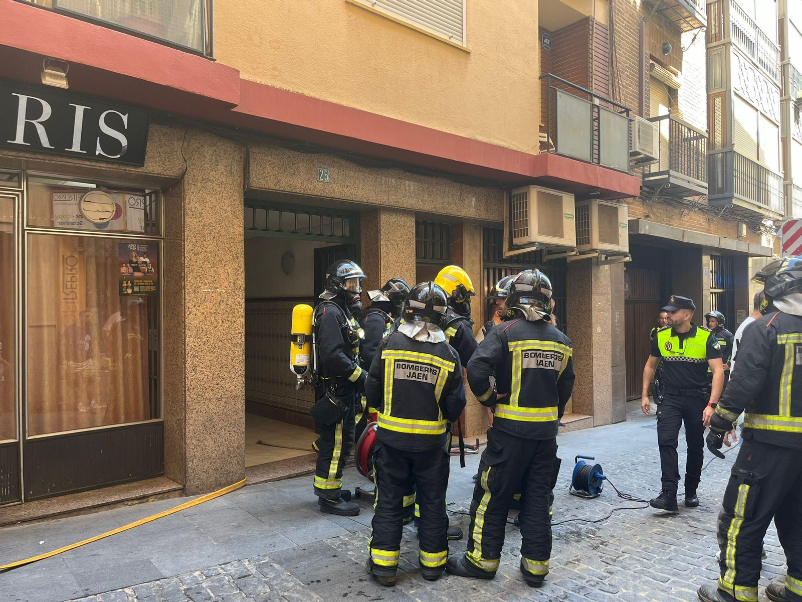 Bomberos de Jaén.