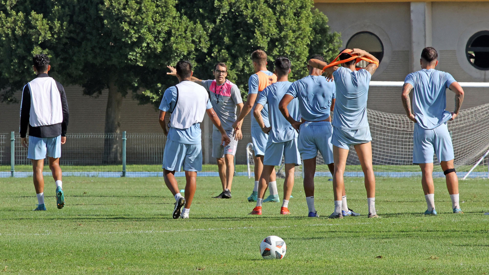Entrenamiento del Xerez DFC en el 'Pepe Ravelo'