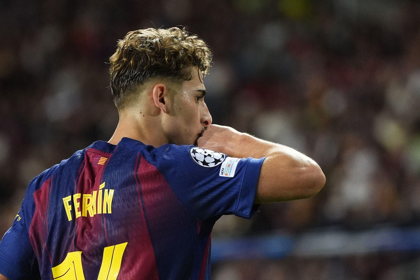 Las fotos del Barcelona-Olympiacos