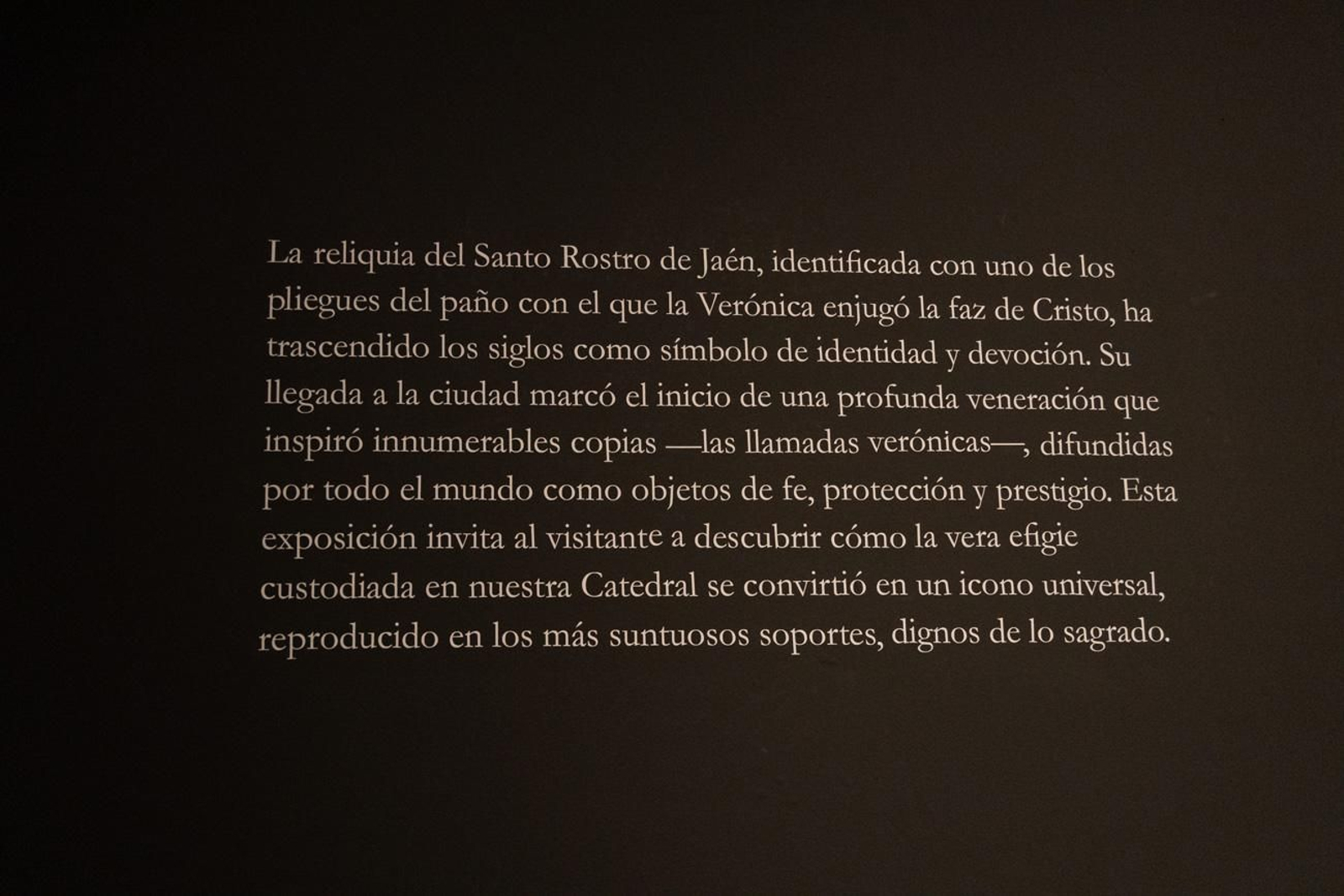 'Más allá del Santo Rostro: el misterio de las verónicas toma forma de exposición
