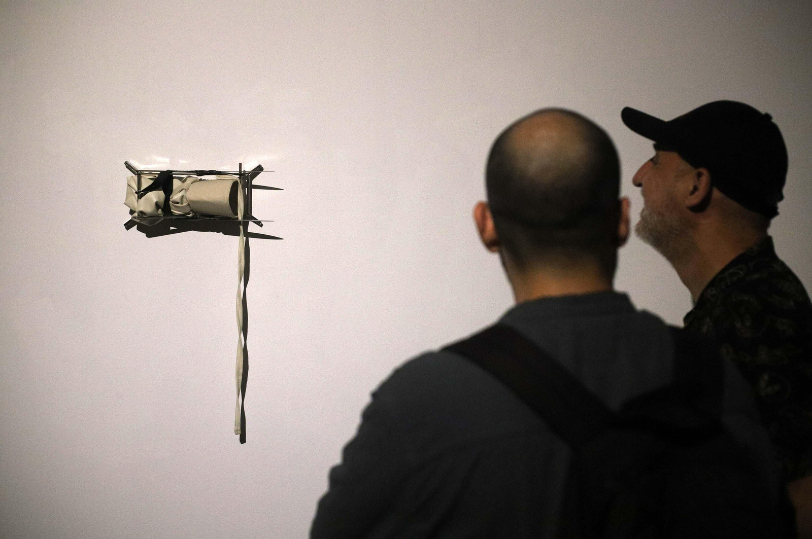 Inauguración de la exposición 'Flotación y subterfugio' de Javier Map, en imágenes