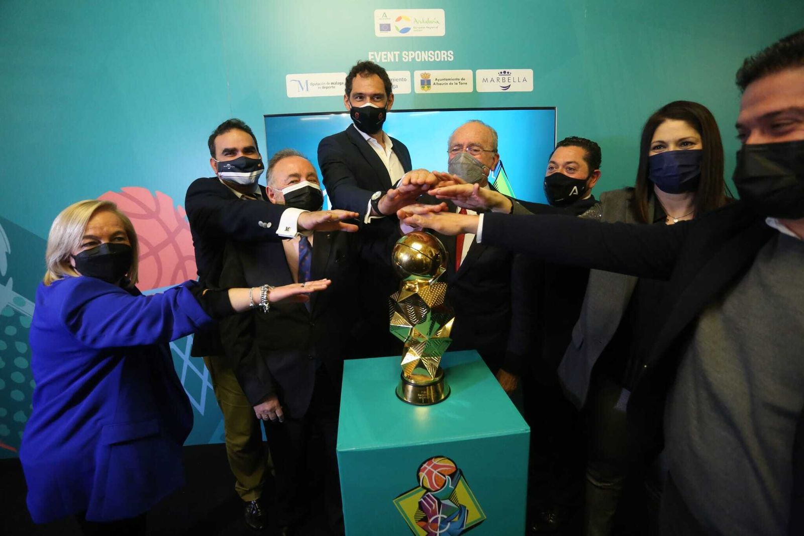 El nuevo logo del Mundial sub 17 de Málaga, en fotos